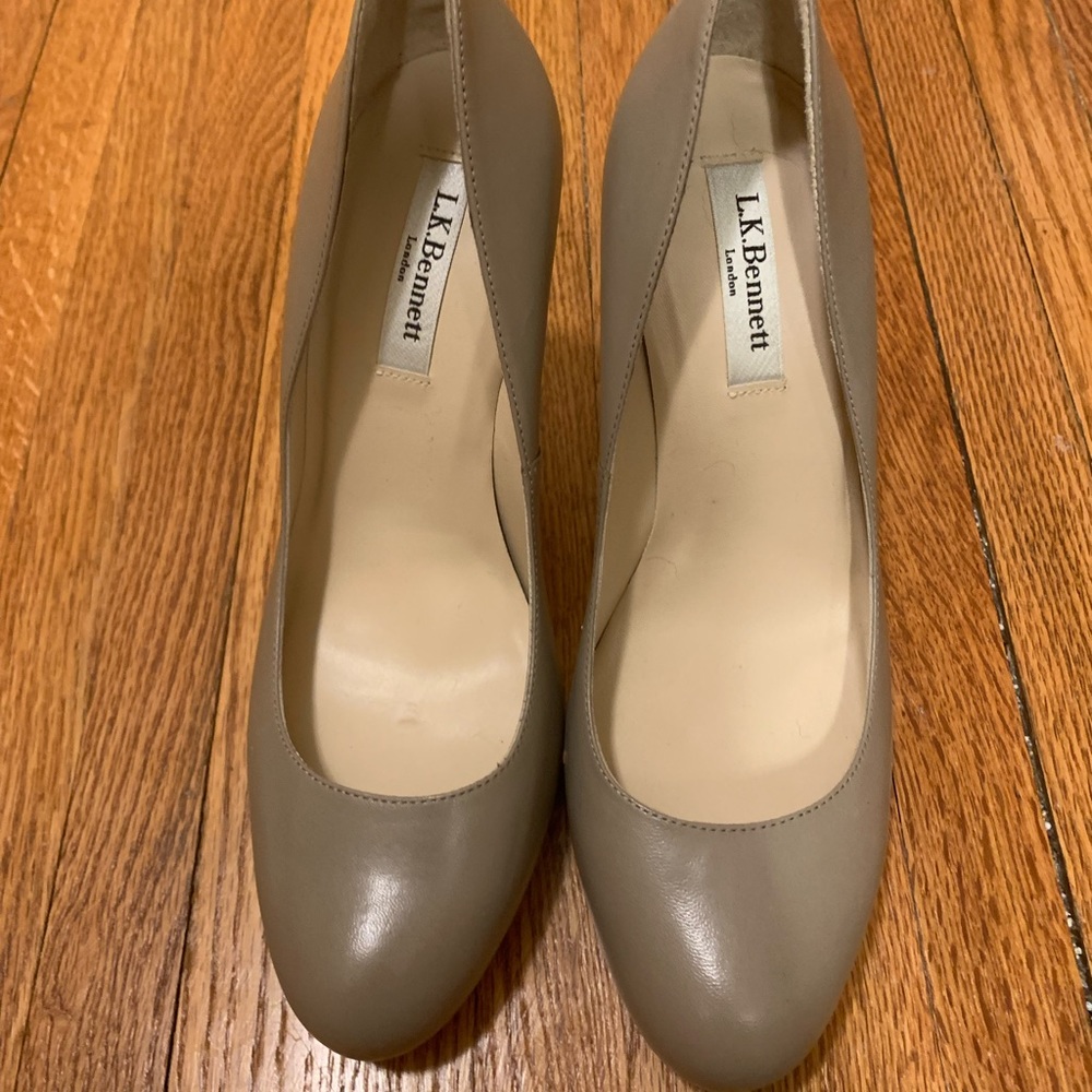 LK Bennett Gray Heels